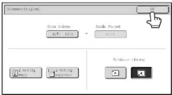Scannen/Original Scan Gröse X29 Y21U Send Format Auto Z-scl.tlg Each Z-scl.tlg Kalender Buildansprüfung