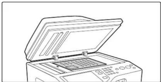 SHARP MX-C312 - Öffnen Sie den automatischen Originaleinzug. - 1