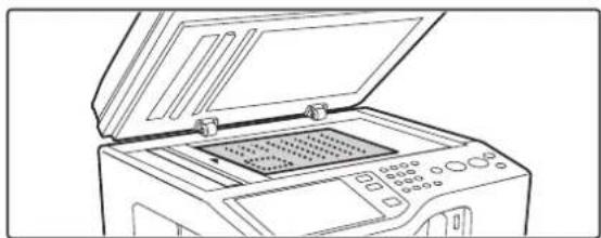 SHARP MX-C312 - VERWENDEN DES VORLAGENGLASES FÜR DIE ÜBERTRAGUNG - 1