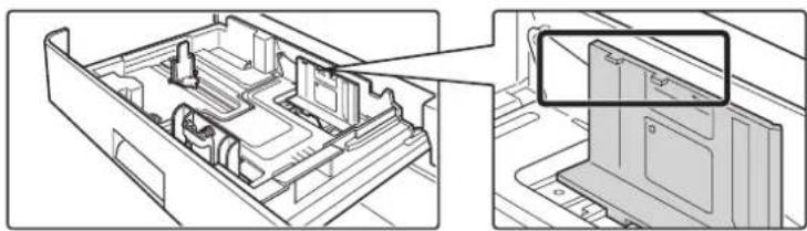 SHARP MX-C312 - Ziehen Sie das Papierfach heraus. - 2