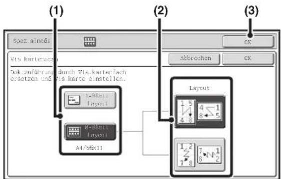 (1) (2) (3) Spez ainodi VIS kartenfach durch VIS.kartenfach ersetzen und VIS.karte einstellen. 1-3x8x11 Layout A4/3X8x11 Abbrevchen Layout 1 5 4 1 4 8 5 1 2 7 8 1 7 8 9 2