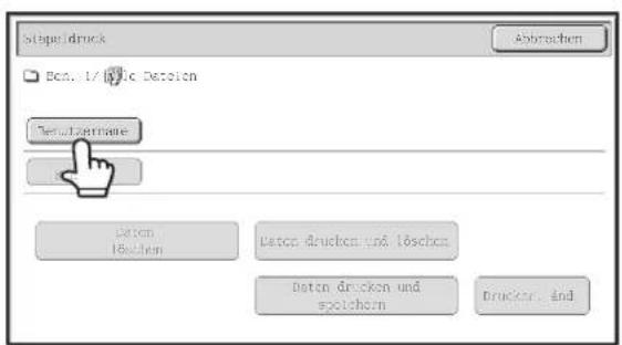 Subperioduck Abbruchem Bcn. 1/100c Version New Username Daten 163chern Daten drucken und löschen Daten drucken und spotchem Drucker, End