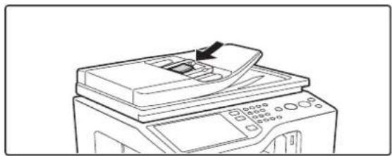 SHARP MX-C312 - KOPIEREN VON MEHREREN VISITENKARTEN (Visitenkartenscan) - 2