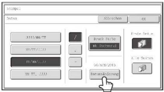 Stoppl Setnun Abbrachen CK JUU/AR/TT W/TT/13J FT/AR/13J W TT. 13JJ Druck Farbe Rk. Dachworsel 04/AR/2015 Datursänderung Fmler Seiten Alle Seiten