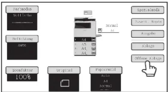 Farimodus Well Center Relichtung Auto Socomfaktor 100% Original Papierwabl Auto A4 Normal A4 A5 A4 A4 Spezialmodi 2-Cell. Kints Ausgabe Aloge Offene Aloge