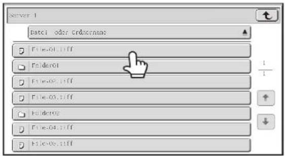 Server 1 Data1 oder trädvername File-01.tiff Folderol File-02.tiff File-03.tiff Folder02 File-04.tiff File-05.tiff