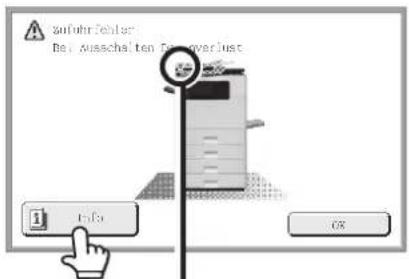 Aufuhr fehlser Bei Ausschalten For overlust Info OK