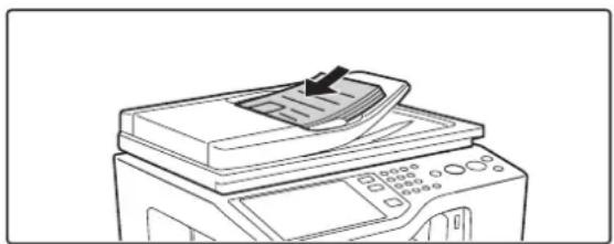 SHARP MX-C312 - SCANNEN DÜNNER ORIGINALE (Slow Scan Modus) - 3
