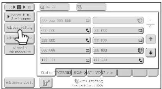 Param Kons Sielungen Adressprüfung Adress Date klovels Adressarches AAA AAA 305 DDR 1/2 KSS 100 DDI 100 EEE EEE FFT DDR GSS DDR EBH DDR FTT 11 FTT 233 Papfug TCKRDKR MOP QSTU VOWZ HN Auto Empfang Prespectris:1004