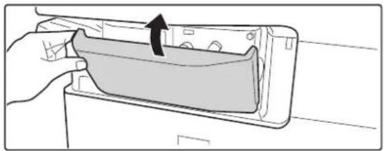 SHARP MX-C312 - Schieben Sie den Finisher wieder nach rechts. - 1
