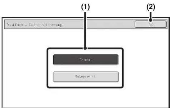 (1) PostScript - Testespecr.ening (2) Form1 Unbefreend