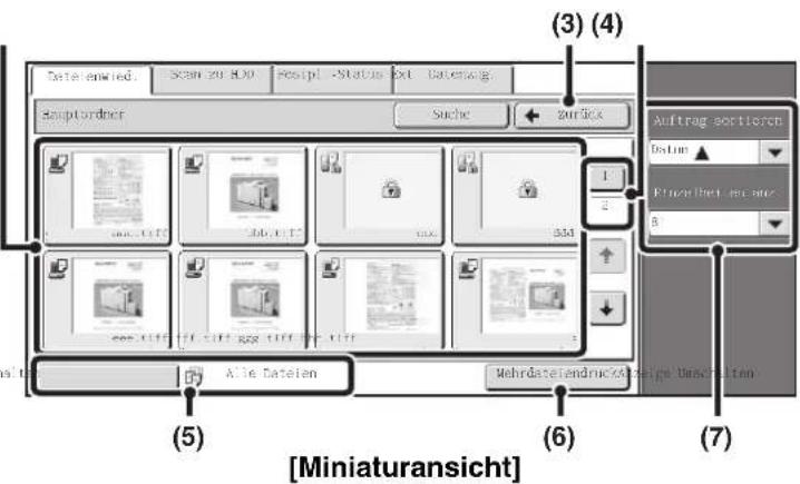 Date:enwired. Scan 20:800 Script Status Ext Closing Scriptorder Suche ← Zurfix Auftrag sortlich Datum ▲ Rückelbet, der nicht: B (5) Alle Dateien Mehrdatenendrückd##### Umschalten (6) [Miniaturansicht] (7)