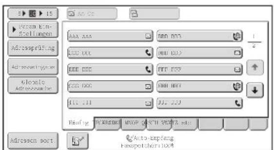 15 Peteim Klin- Stellungen Adressprinting Adressprinting Glossie Adressanche Adressch sort. AAA AAA BAN BAN 1/2 BCC DCL BNU DU EEE CCC FET FCF GSS GGC FHN BGT H11 J11 DJ J00 Hafing TRACKER MOP GASTI VOWA HI: Auto-Eptang Foxpetcher:100%