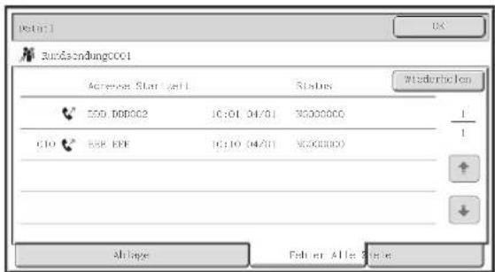AutoZschindungCC01 Actions Start until Status Wisderichlen C50 D00002 IC:01 04/01 9533333333 C10 RSP RFE IC:10 04/01 953333333 Altiage Fah er Alle Stelle