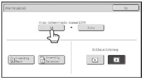Fax/Original Scan-Crosssecond format100% A4 Auto 2-neitig Buch 2-neitig Relester Diladausichung