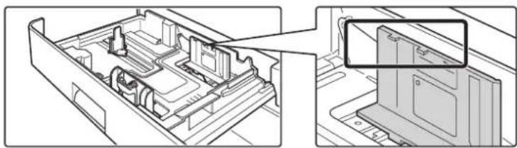 SHARP MX-C381 - Ziehen Sie das Papierfach heraus. - 2