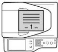 SHARP MX-C381 - Legen Sie das Original ein. - 6