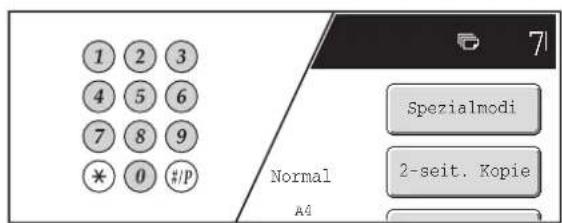 1 2 3 4 5 6 7 8 9 * 0 #/p Normal A4 Spezialmodi 2-seit. Kopie 7