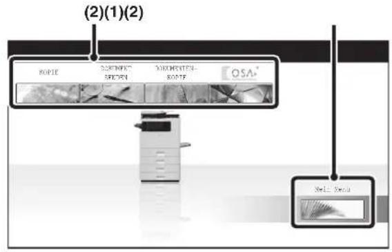 SHARP MX-C381 - STARTSEITE - 1