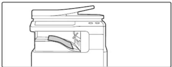 SHARP MX-C381 - Es läutet und der Faxempfang beginnt automatisch. - 2