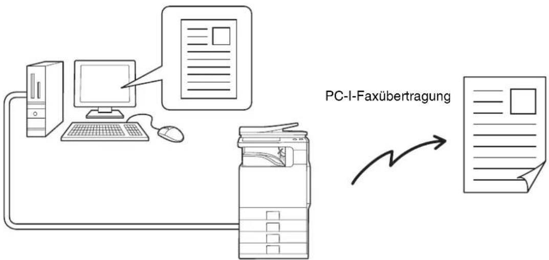 SHARP MX-C381 - SENDEN EINES INTERNETFAX ÜBER EINEN COMPUTER (PC-I-Fax) - 1