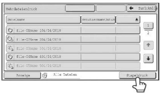 Mehrdatelendruck datelnane sentzernname@ateln file-01Name 106/04/2010 file-02Name 206/04/2010 file-03Name 306/04/2010 file-04Name 406/04/2010 file-05Name 506/04/2010 Anxige Alle Datelen Staspeldruck
