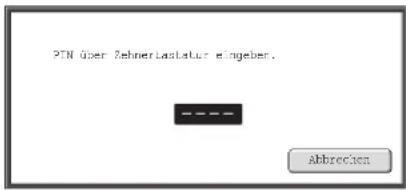 PTN über Zehnerlastatur eingebet. Abbrevien