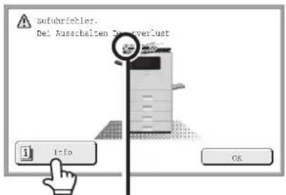 Aufuhrerichler. Del Ausschalten For overlust Info OK