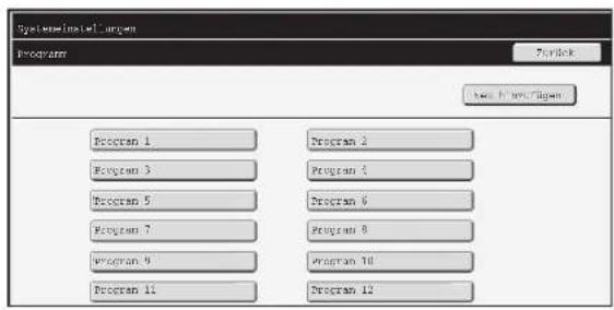 SHARP MX-C381 - Programm - 1