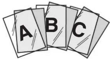 A B C