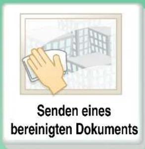 Senden eines bereinigten Dokuments