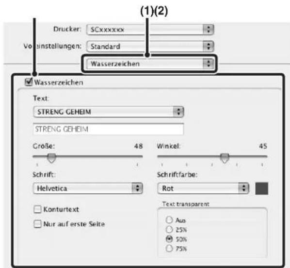 (1)(2) Drucker: SCxxxxxx Vor einstellungen: Standard Wasserzeichen Wasserzeichen Text: STRENG GEHEIM STRENG GEHEIM Große: 48 Winkel: 45 Schrift: Helvetica Schriftfarbe: Rot Text transparent Konturtext Nur auf erste Seite Aus 25% 50% 75%