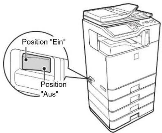 SHARP MX-C381 - Hauptschalter - 1
