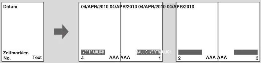 Datum Zeitmarkier. No. Text 04/APR/2010 04/APR/2010 04/APR/2010 04/APR/2010 VERTRAULICH AAA AAA RAULICHVERTR ULICH 4 1 2 3 AAA AAA