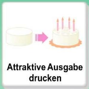 Attraktive Ausgabe drucken