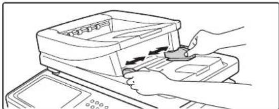 SHARP MX-C382SC - Stellen Sie sicher, dass Sie das Original vom Vorlagenglas entfernen. - 2