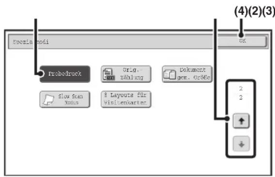 Prozedruck Orig. zählung Dokument gem. Größe Slow Scan Nexus 8 Layouts für visitenkarten (4)(2)(3) OK 2 2