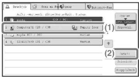 Druck3cb Soci an Fak#ch Intimot-Fax Autls-Mac#sch, Edit/Passchrit Status 1 Font 029 / 001 TopLayer 2 Computer4.029 / 000 Paper liner 3 Right 003 / 000 Martin 4 U: 1234587690 001 / 000 Martin (1) Version Auto, Auto... Abgarch1. (2) Name11 Prioriatic Stop/Open