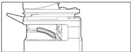 SHARP MX-C382SC - Es läutet und der Faxempfang beginnt automatisch. - 2