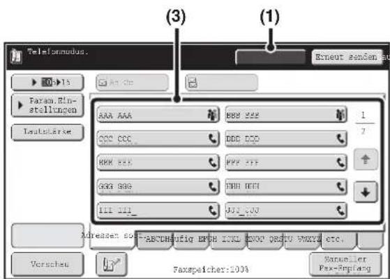 Teleformodus. Eineut senden au (3) (1) ▶ 10▶1s ▶ Faram. Ein- stellungen TautuLärke AAA AAA 888 922 1 2 CCC CCC DDD DDD MOM 965 MYY 777 GGA GGE THU HCEI III III J51_000 Adressen so:ABCDHaufig EPDB IXTL EDOC DBTU VXVZD etc. Versicher Faxspeicher:2004 Manulier Fax-Fangfang