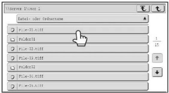 \\server 1\\user i Datei- oder Ordnernane File-31.tiff Folder01 File-32.tiff File-33.tiff Folder02 File-34.tiff File-35.tiff