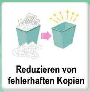 Reduzieren von fehlerhaften Kopien