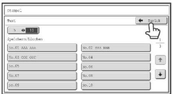 Stompel Text 5 13 Spelchern/Löschen No.01 AAA AAA No.02 AAA BBB No.03 CCC CCC No.04 No.05 No.06 No.07 No.08 No.09 No.10 1/3