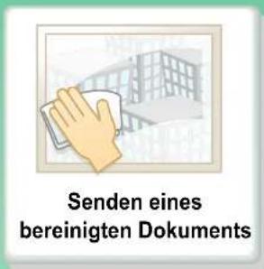 Senden eines bereinigten Dokuments