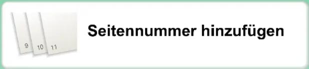 Seitennummer hinzufügen