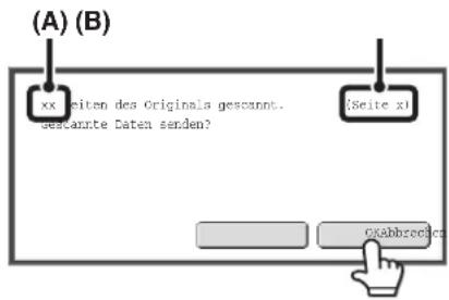 (A) (B) xx reiten des Originals gesamt. gestante Daten senden? [Seite xi] ckabbroch