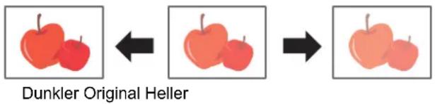 SHARP MX-C382SC - ANPASSEN DER HELLIGKEIT EINER KOPIE (Helligkeit) - 1
