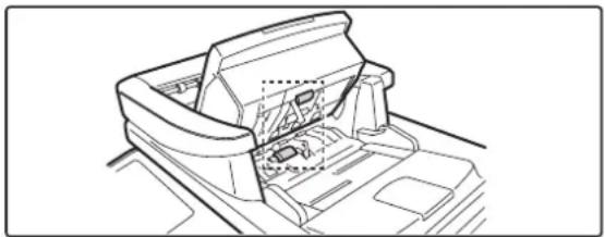 SHARP MX-C382SC - REINIGEN DER ROLLEN DES AUTOMATISCHEN ORIGINALEINZUGS - 3