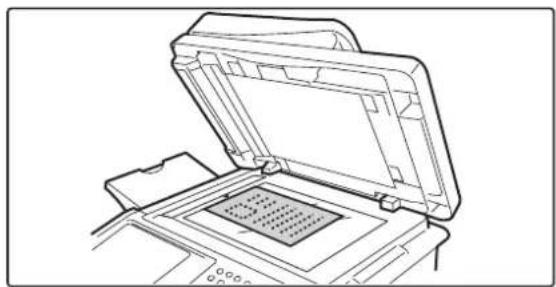 SHARP MX-C382SC - EINLEGEN DES ORIGINALS AUF DEM VORLAGENGLAS - 2