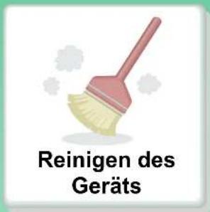 Reinigen des Geräts